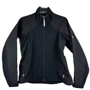 Marmot Windstopper Women's Full Zip Soft Shell Jacket Black Size M Outdoor Gorp